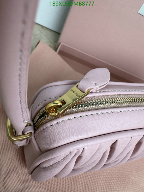 Miu Miu-Bag-Mirror Quality Code: MB8777 $: 189USD