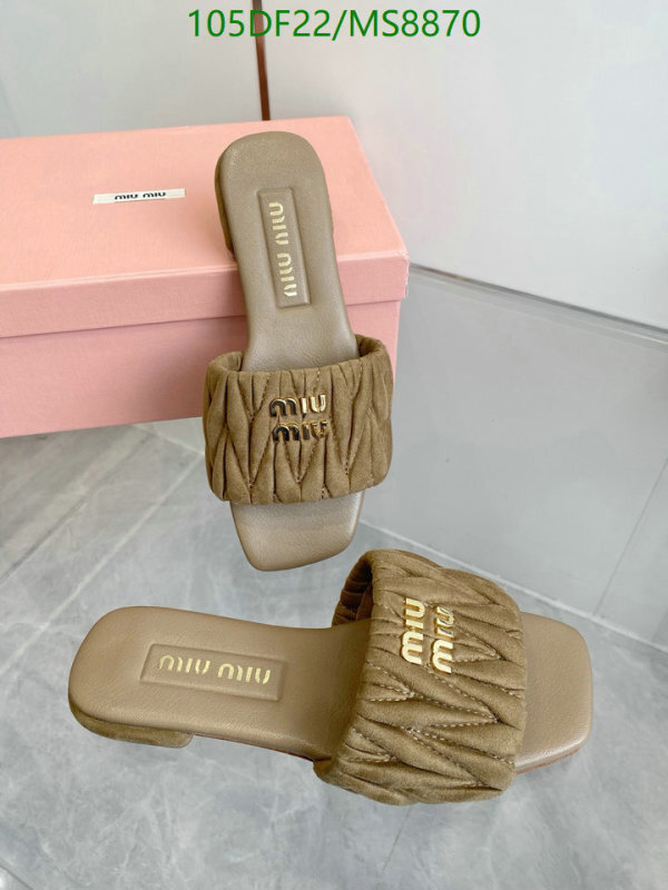 Miu Miu-Women Shoes Code: MS8870 $: 105USD