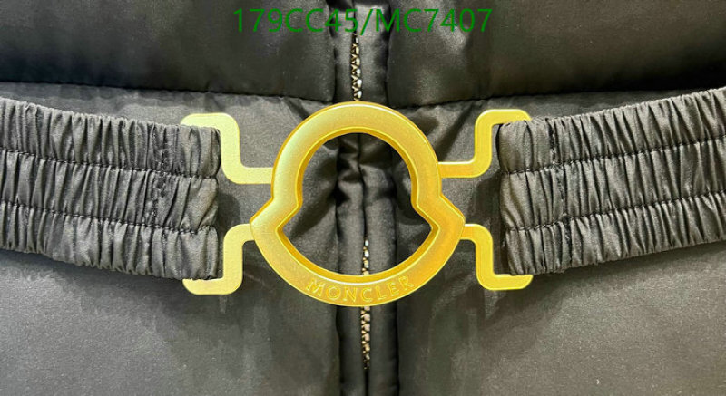 Moncler-Down jacket Women Code: MC7407 $: 179USD