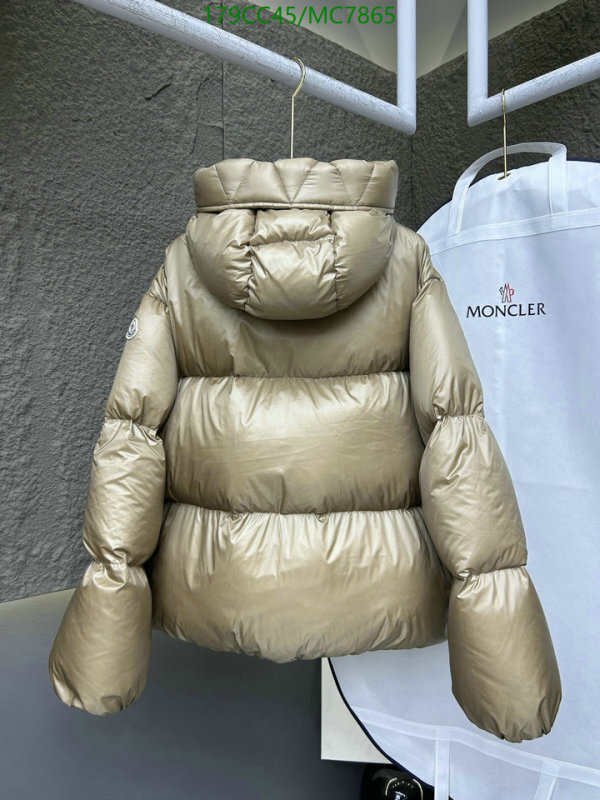Moncler-Down jacket Women Code: MC7865 $: 179USD
