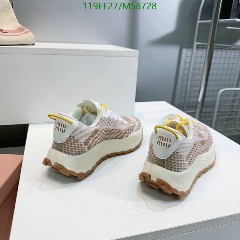 Miu Miu-Women Shoes Code: MS8728 $: 119USD
