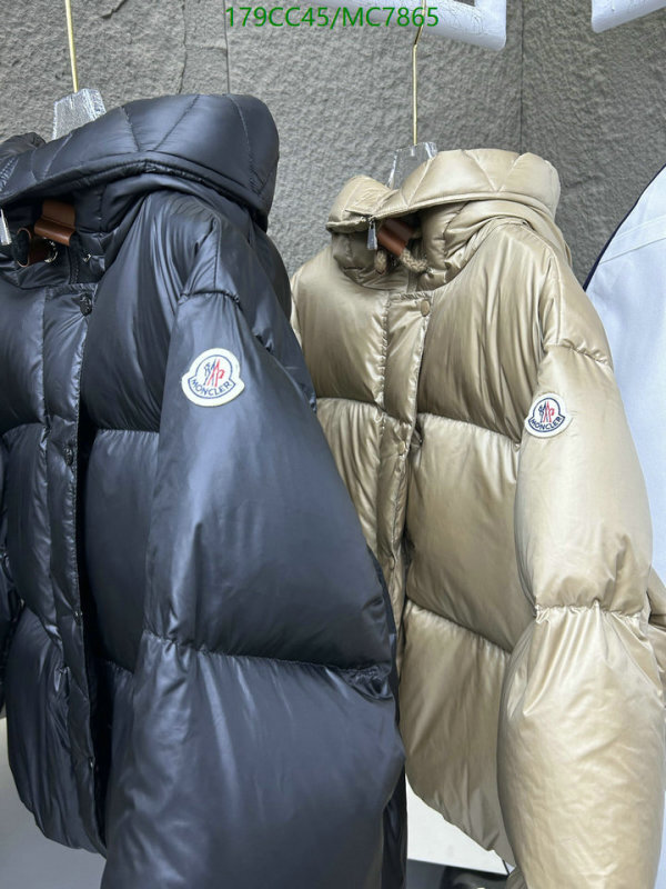 Moncler-Down jacket Women Code: MC7865 $: 179USD