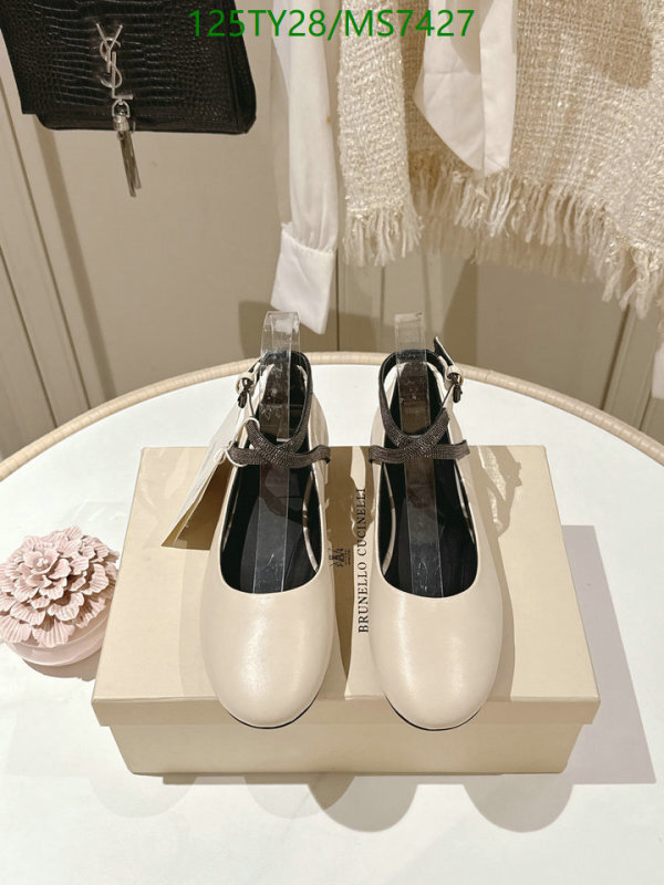 Brunello Cucinelli-Women Shoes Code: MS7427 $: 125USD