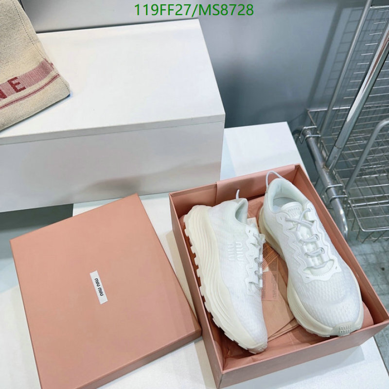 Miu Miu-Women Shoes Code: MS8728 $: 119USD