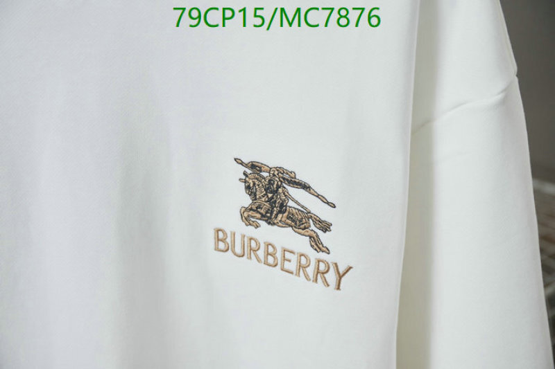 Burberry-Clothing Code: MC7876 $: 79USD