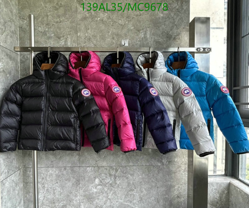 Canada Goose-Kids Clothing Code: MC9678 $: 139USD