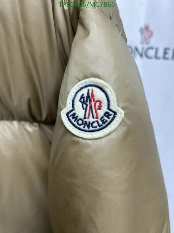Moncler-Down jacket Women Code: MC7865 $: 179USD