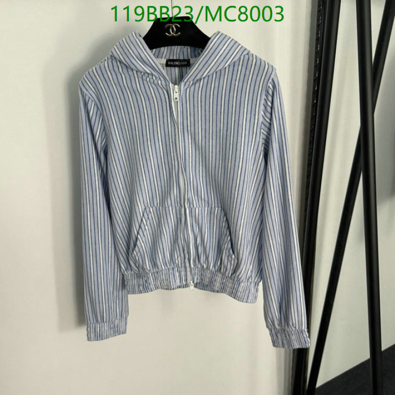 Balenciaga-Clothing Code: MC8003 $: 119USD