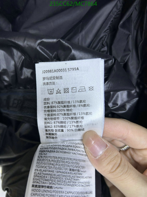 Moncler-Down jacket Women Code: MC7864 $: 235USD