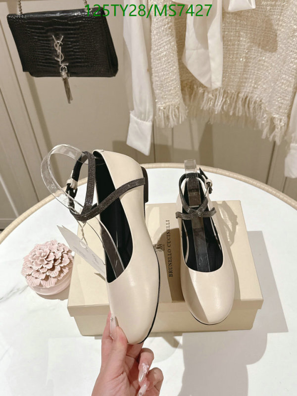 Brunello Cucinelli-Women Shoes Code: MS7427 $: 125USD