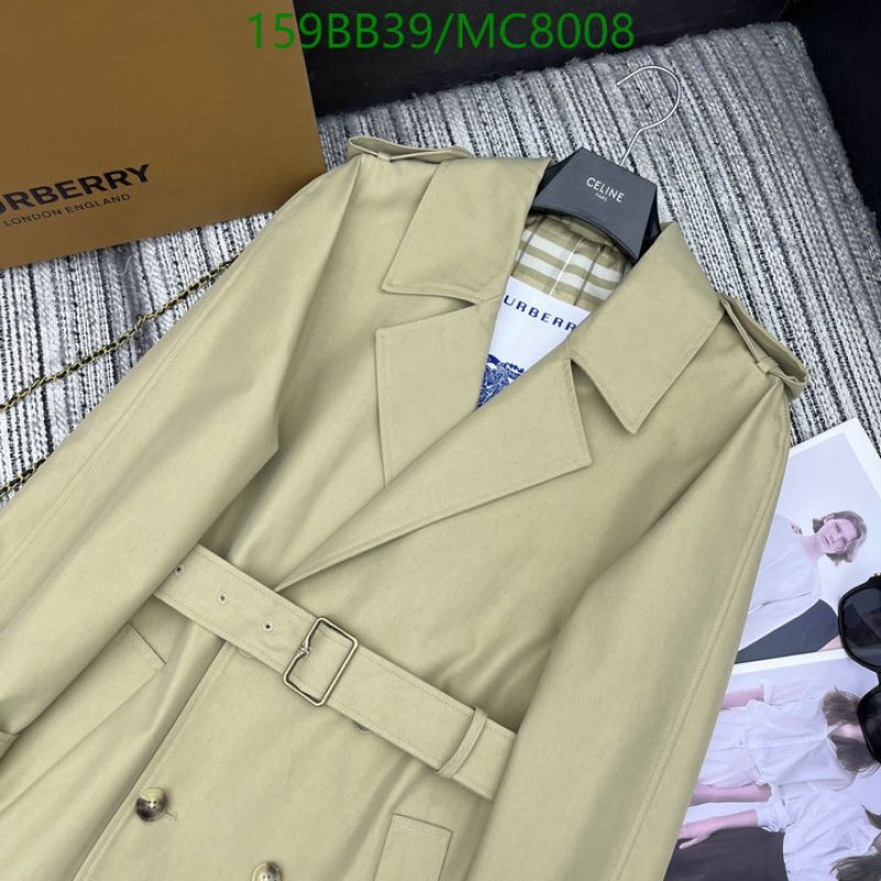 Burberry-Clothing Code: MC8008 $: 159USD