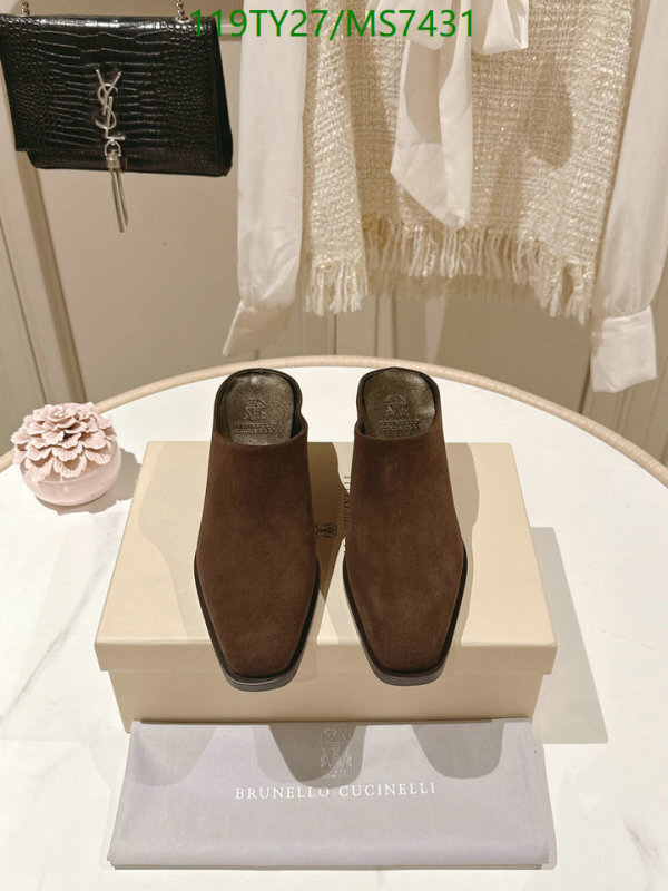 Brunello Cucinelli-Women Shoes Code: MS7431 $: 119USD