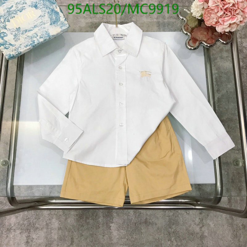 Burberry-Kids Clothing Code: MC9919 $: 95USD