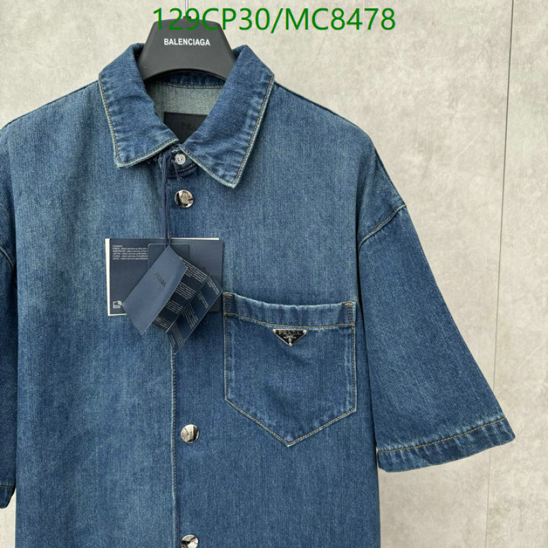 Prada-Clothing Code: MC8478 $: 129USD