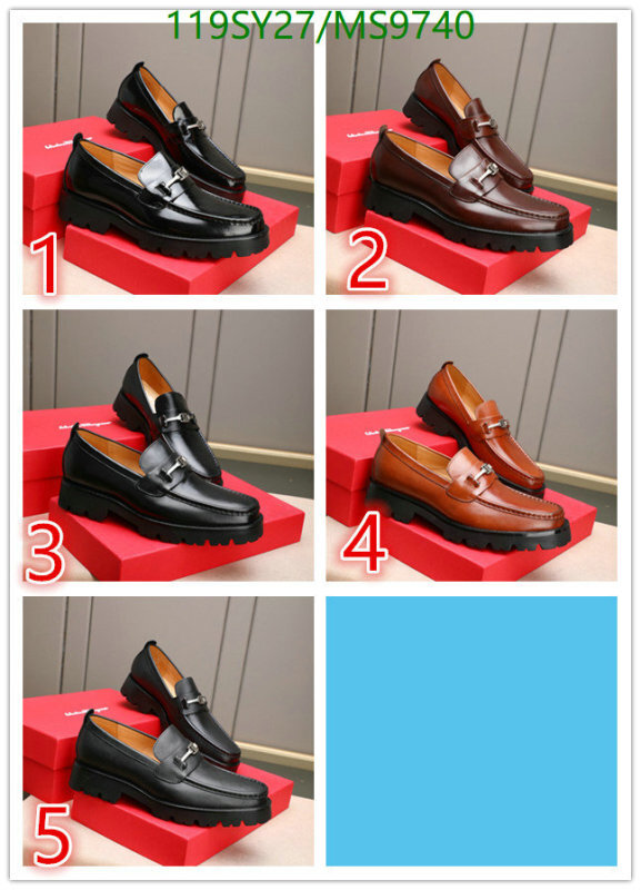 Ferragamo-Men shoes Code: MS9740 $: 119USD