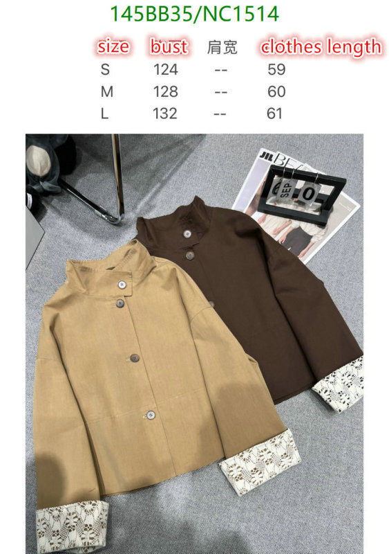 Loro Piana-Clothing Code: NC1514 $: 145USD