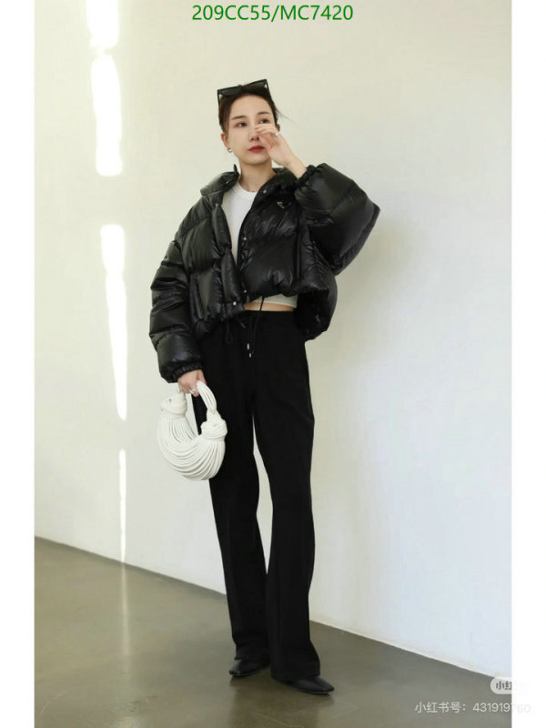 Prada-Down jacket Women Code: MC7420 $: 209USD