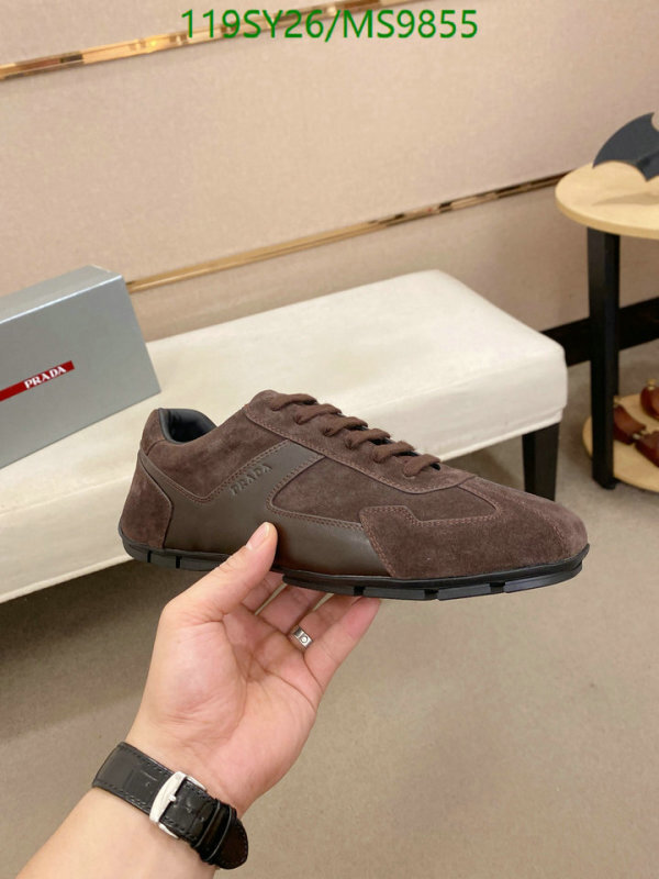 Prada-Men shoes Code: MS9855 $: 119USD