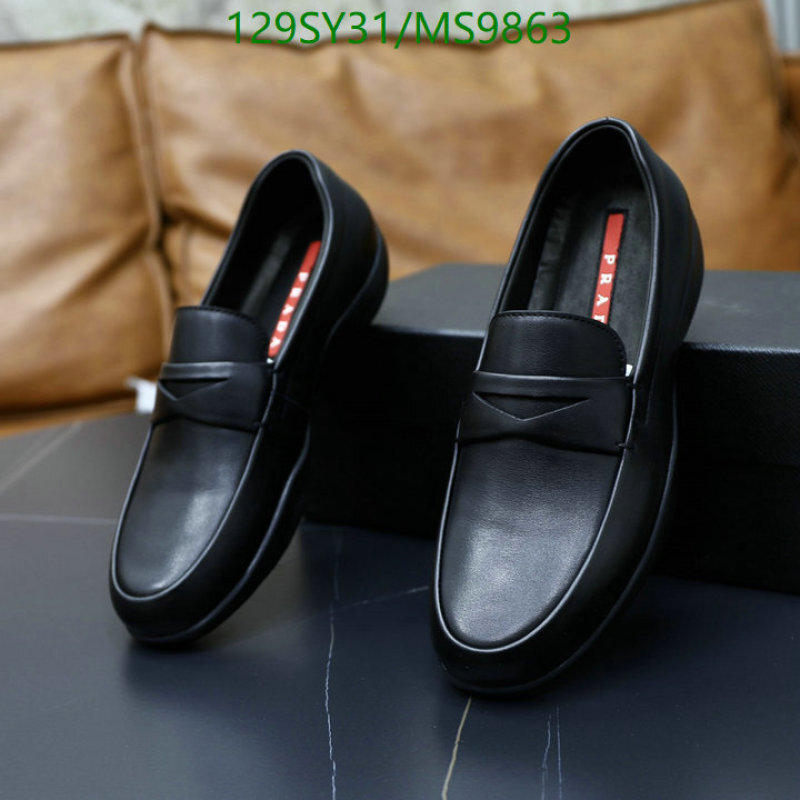 Prada-Men shoes Code: MS9863 $: 129USD
