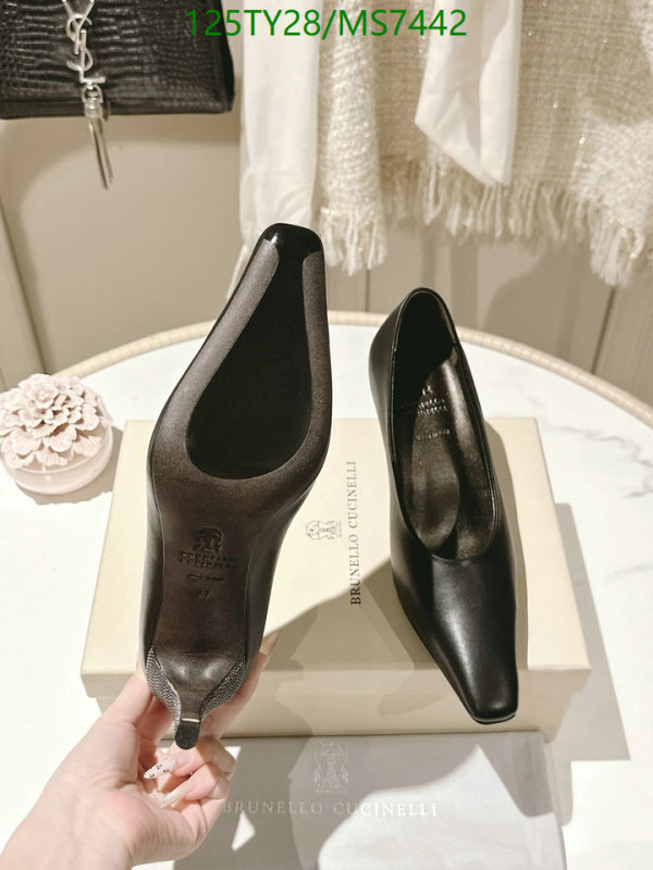 Brunello Cucinelli-Women Shoes Code: MS7442 $: 125USD