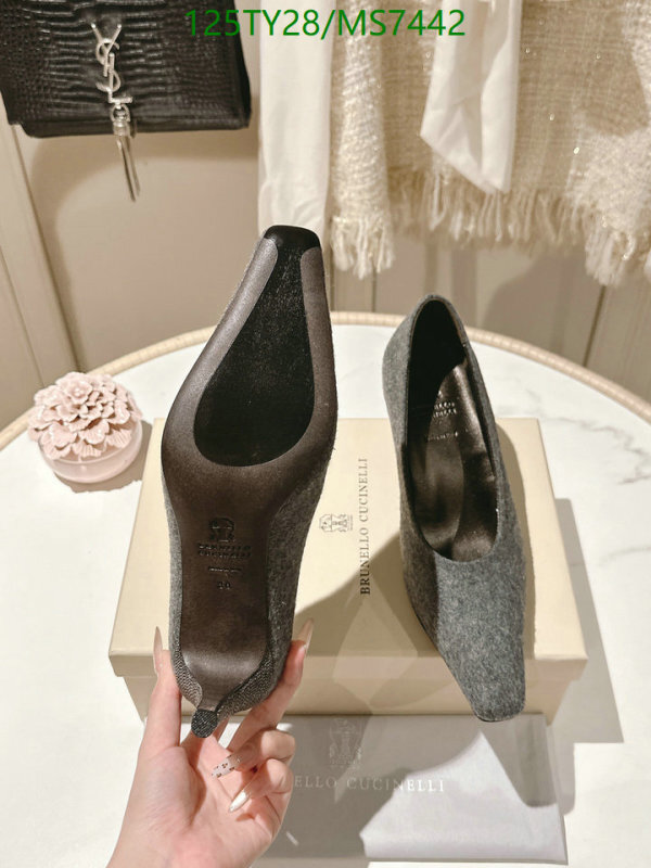 Brunello Cucinelli-Women Shoes Code: MS7442 $: 125USD