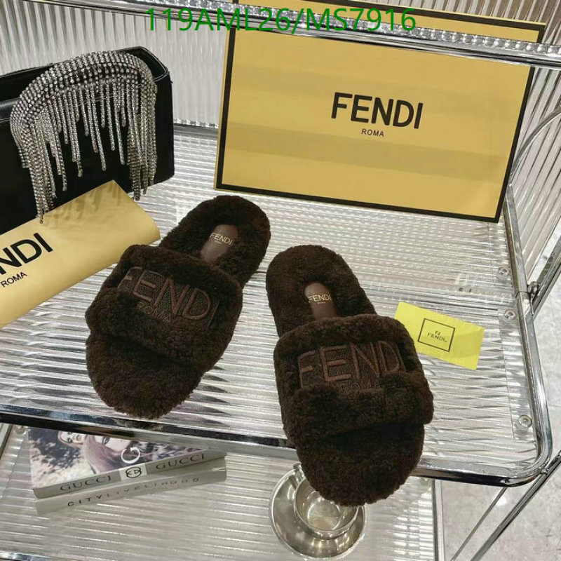 Fendi-Women Shoes Code: MS7916 $: 119USD