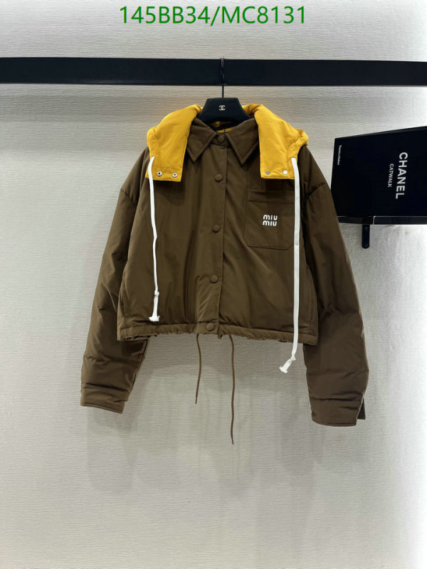 MIUMIU-Clothing Code: MC8131 $: 145USD