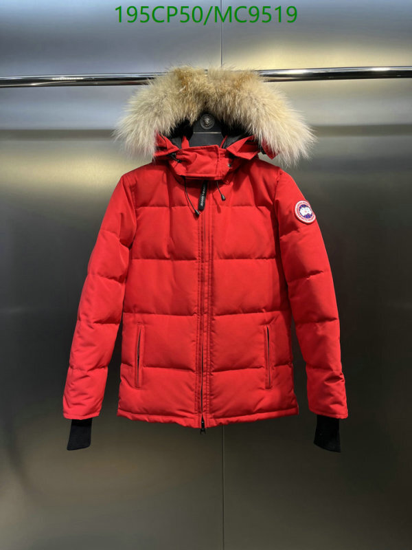 Canada Goose-Down jacket Men Code: MC9519 $: 195USD