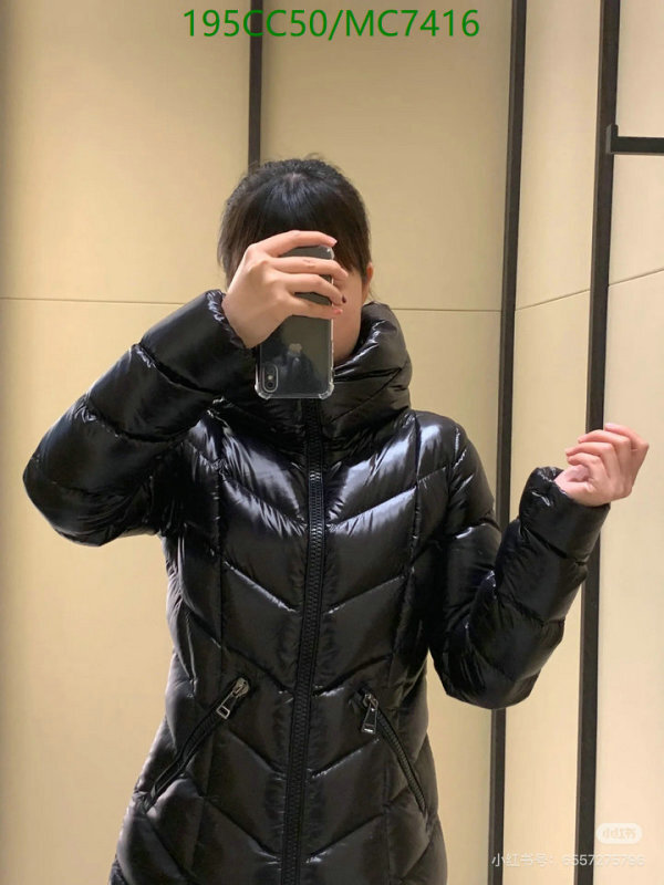 Moncler-Down jacket Women Code: MC7416 $: 195USD