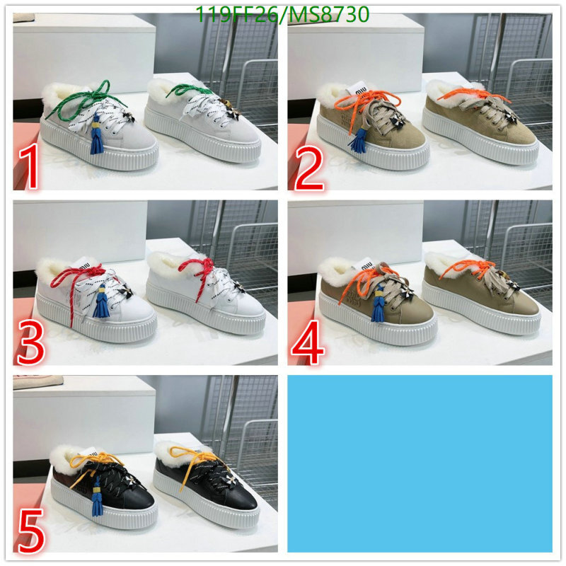 Miu Miu-Women Shoes Code: MS8730 $: 119USD