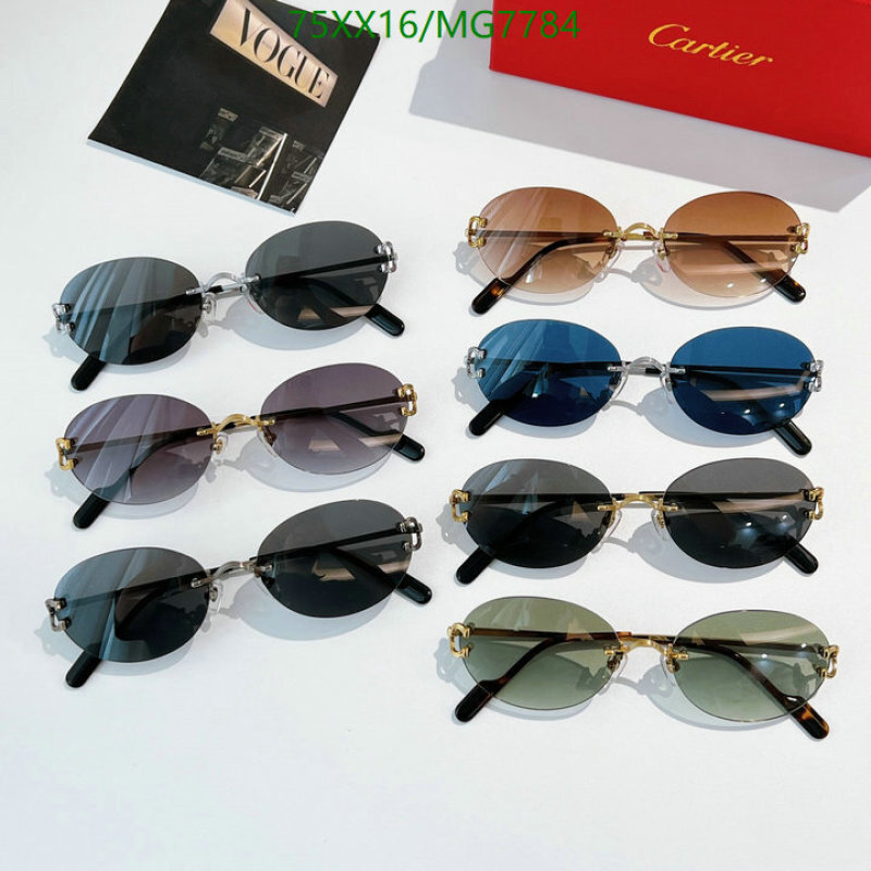 Cartier-Glasses Code: MG7784 $: 75USD