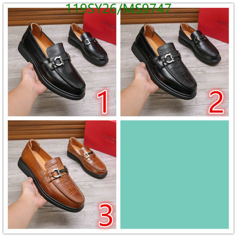 Ferragamo-Men shoes Code: MS9747 $: 119USD