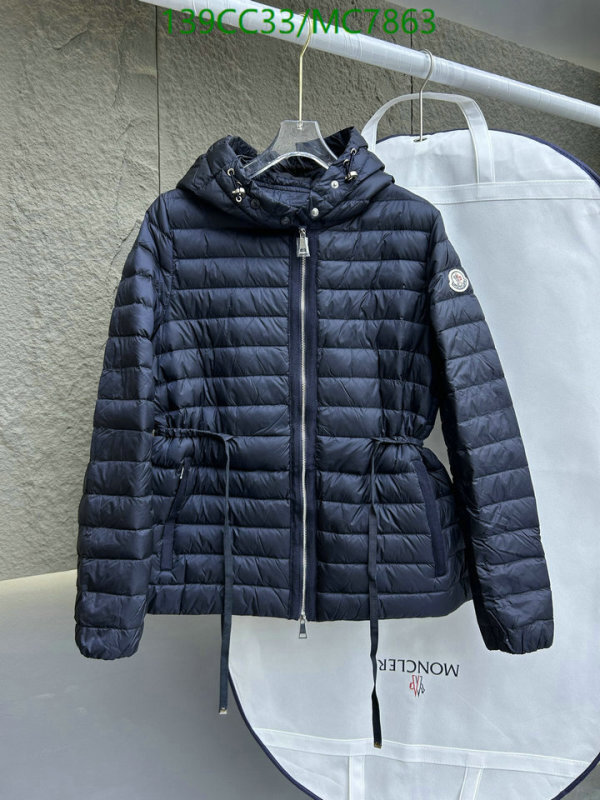 Moncler-Down jacket Women Code: MC7863 $: 139USD