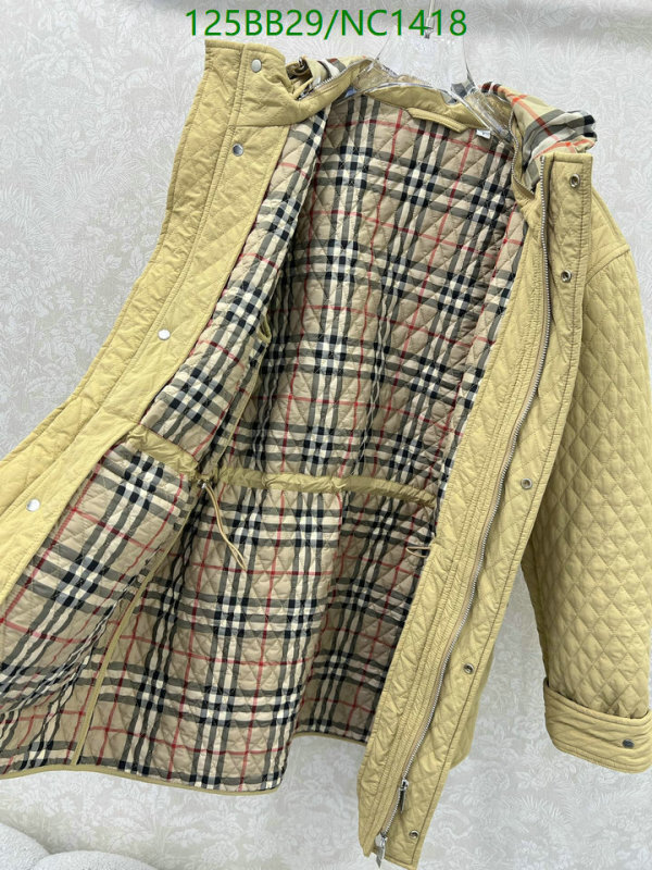 Burberry-Down jacket Women Code: NC1418 $: 125USD