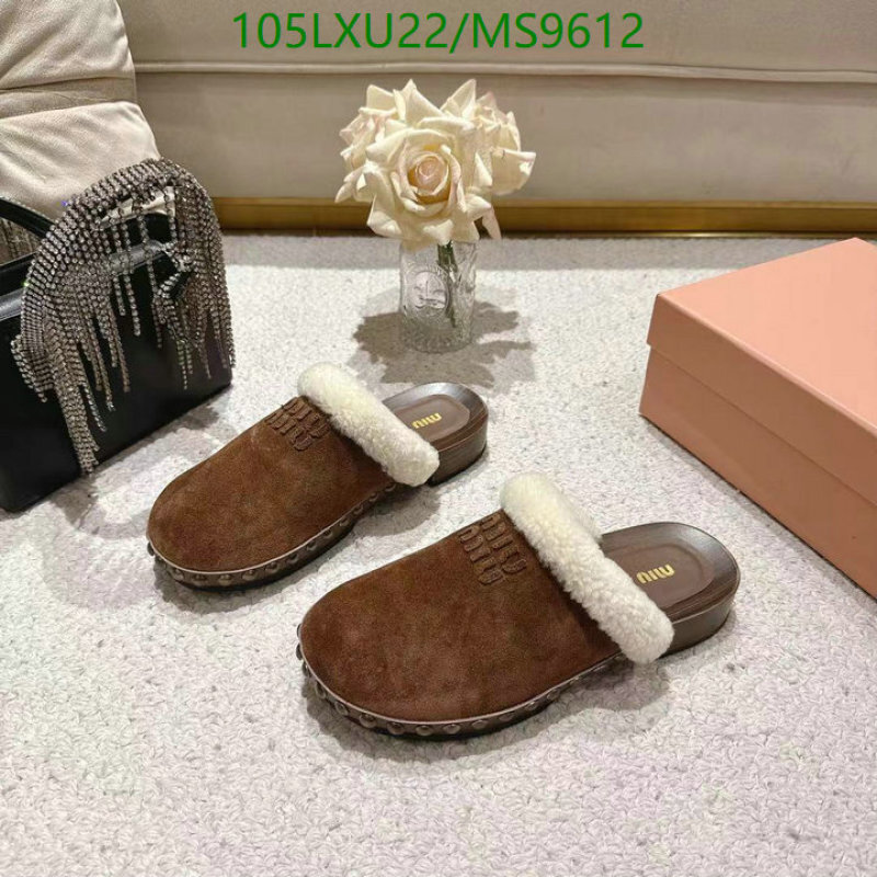 Miu Miu-Women Shoes Code: MS9612 $: 105USD