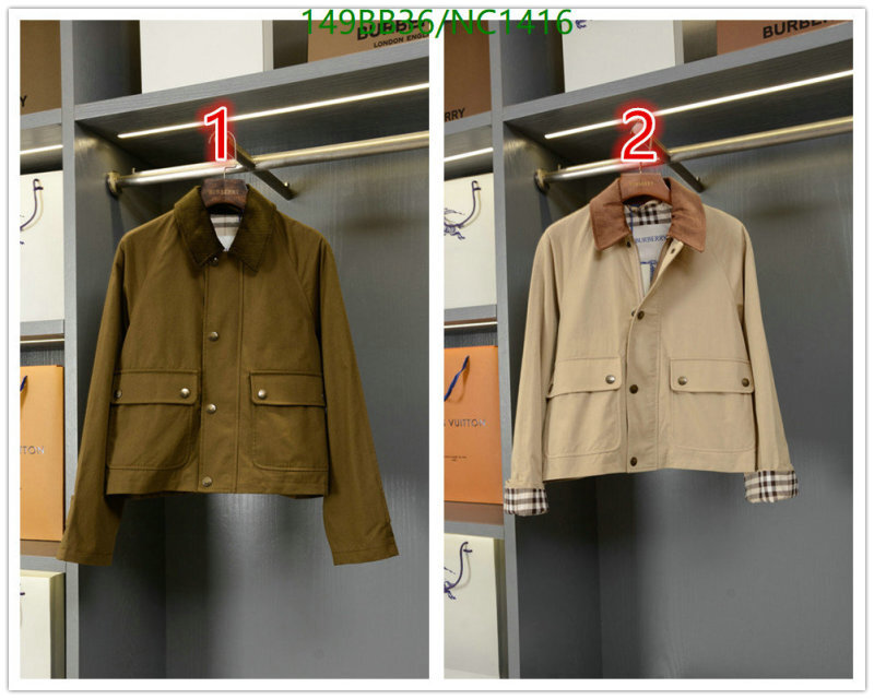 Burberry-Clothing Code: NC1416 $: 149USD