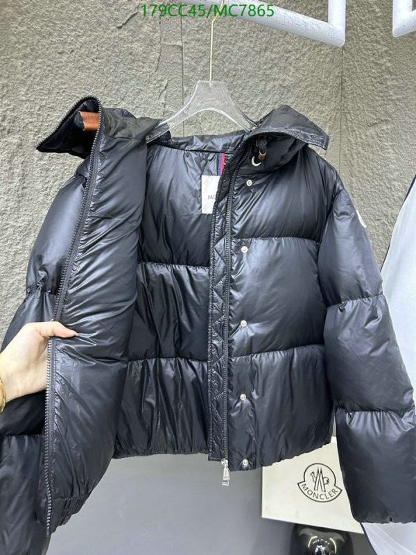 Moncler-Down jacket Women Code: MC7865 $: 179USD