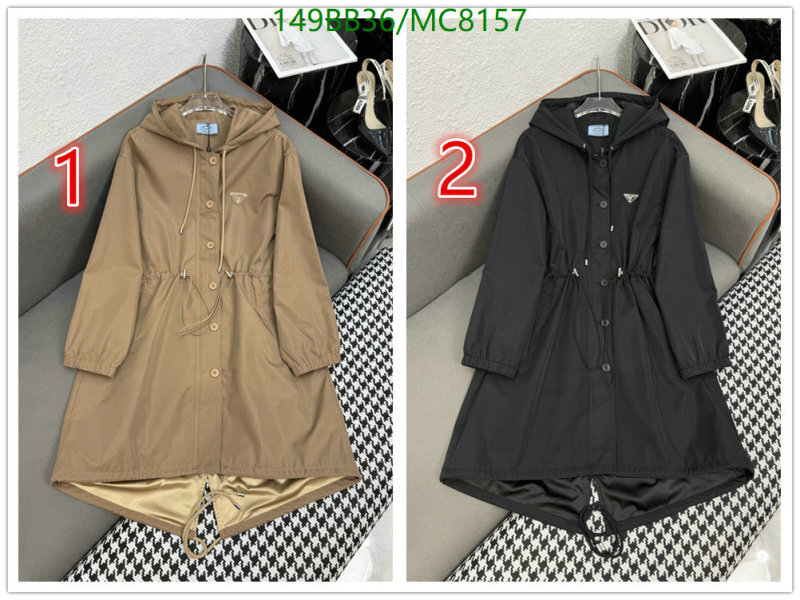 Prada-Clothing Code: MC8157 $: 149USD