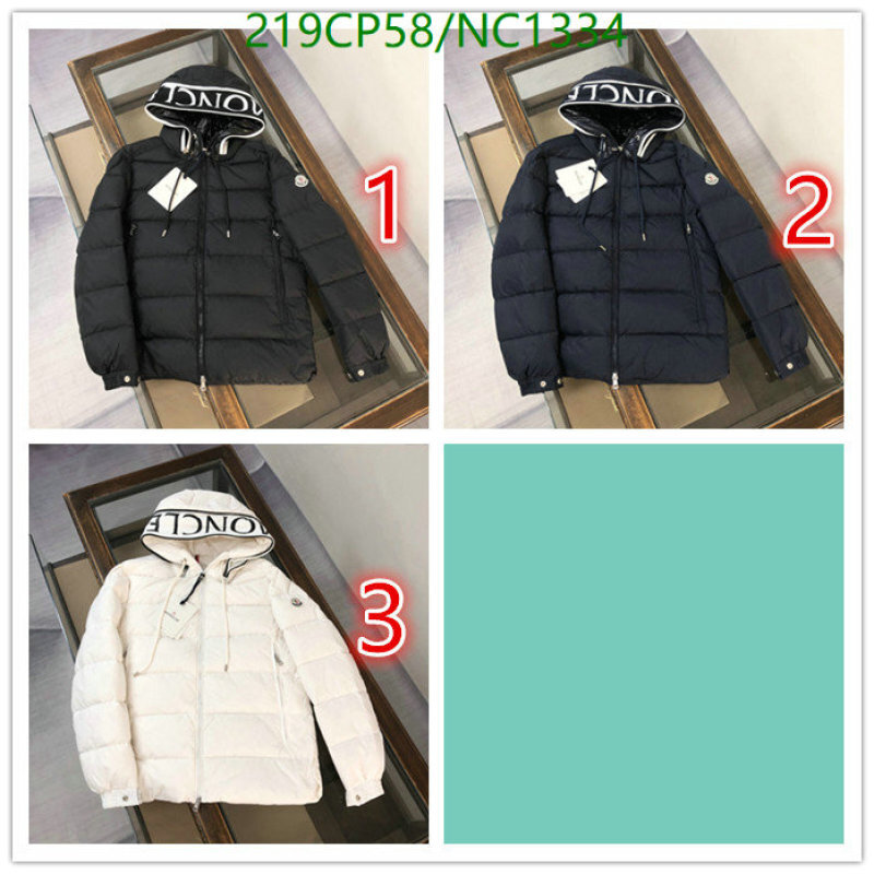 Moncler-Down jacket Men Code: NC1334 $: 219USD