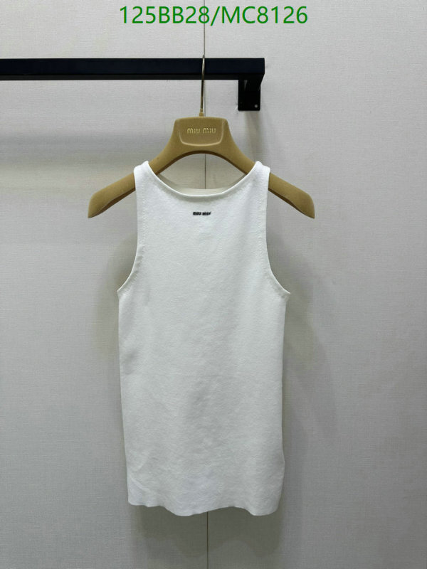 MIUMIU-Clothing Code: MC8126 $: 125USD