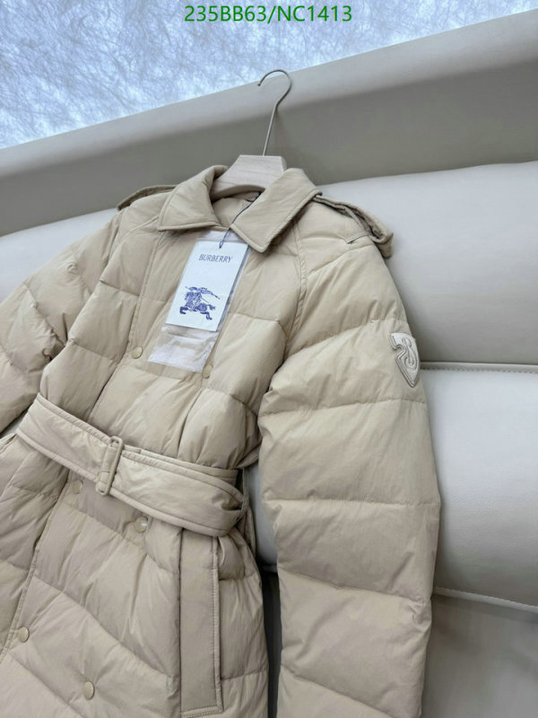 Burberry-Down jacket Women Code: NC1413 $: 235USD