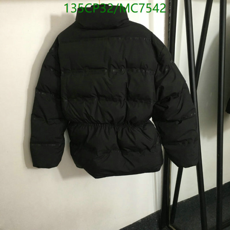 Miu Miu-Down jacket Women Code: MC7542 $: 135USD