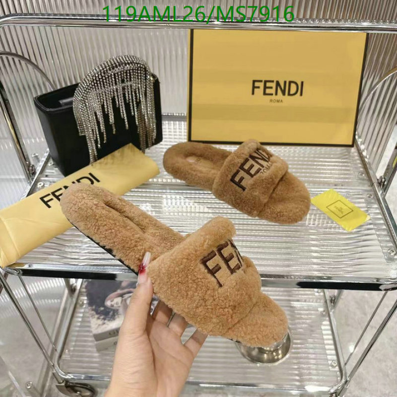 Fendi-Women Shoes Code: MS7916 $: 119USD