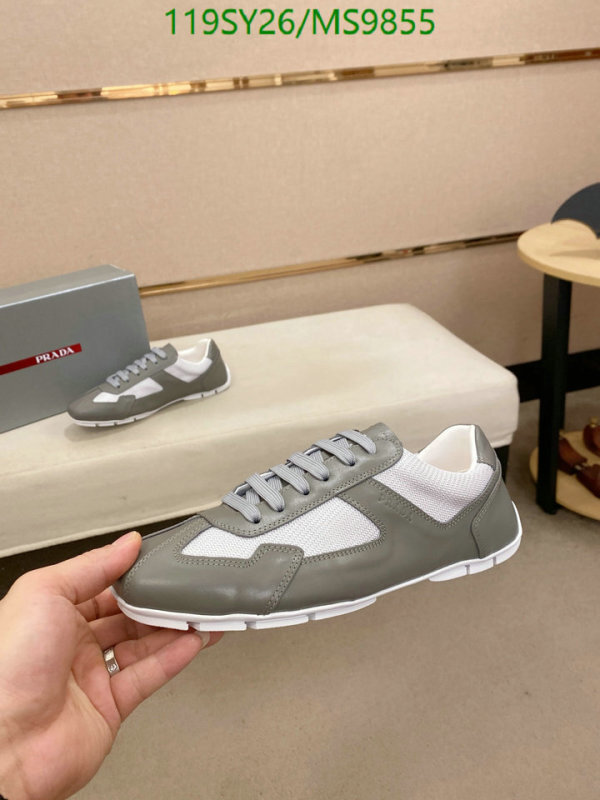 Prada-Men shoes Code: MS9855 $: 119USD