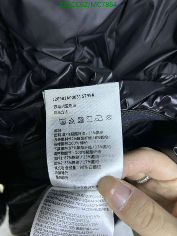 Moncler-Down jacket Women Code: MC7864 $: 235USD