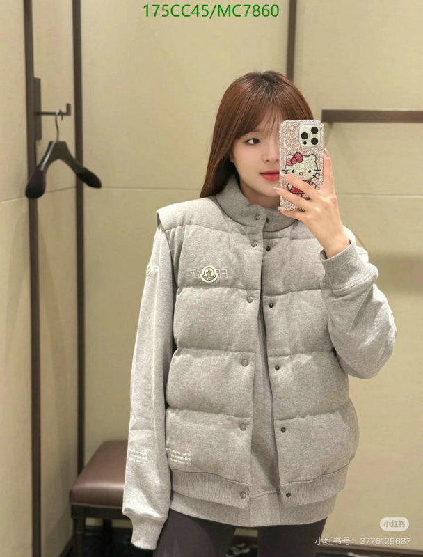 Moncler-Down jacket Women Code: MC7860 $: 175USD