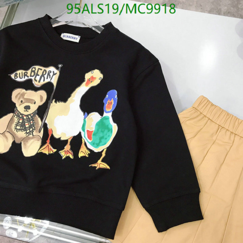Burberry-Kids Clothing Code: MC9918 $: 95USD