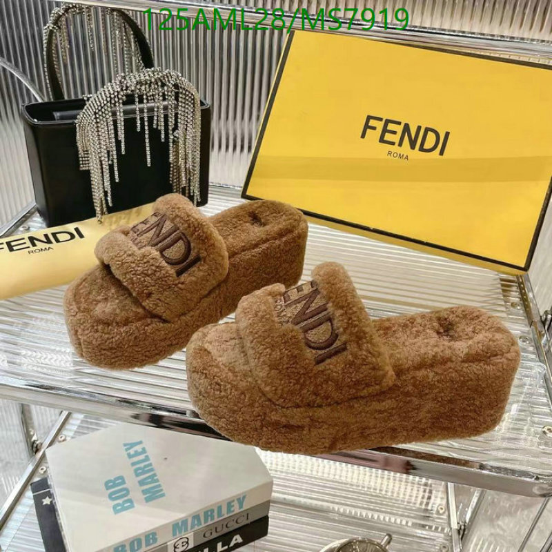 Fendi-Women Shoes Code: MS7919 $: 125USD