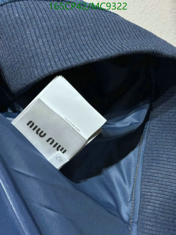 MIUMIU-Clothing Code: MC9322 $: 165USD