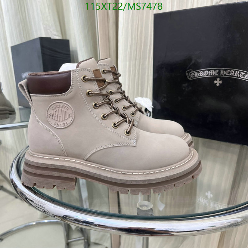 Chrome Hearts-Women Shoes Code: MS7478 $: 115USD